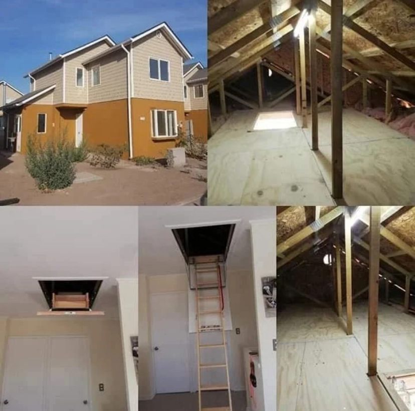 Kit 3 - 15 m² de piso para entretecho